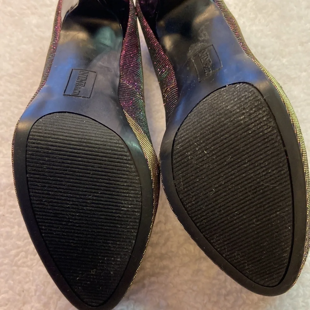 Nine & Co Collection IdealLove 4.5” Heel Platform Wedding/Holiday/Dressy EUC 8.5
